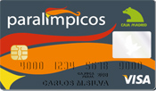 Imagen de la tarjeta VISA Paralímpicos